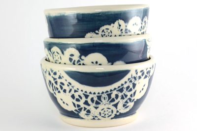 Handmade pottery by Jessi Van Gundy, 2017