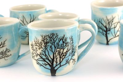 Handmade pottery by Jessi Van Gundy, 2016